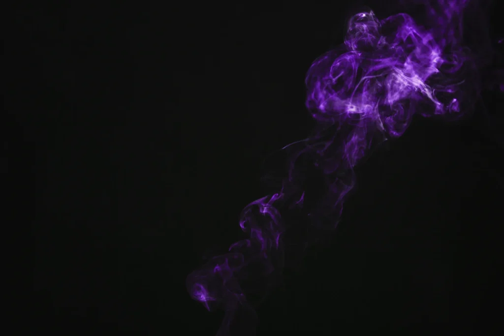 purple smoke background for contact Brookcrys page header