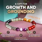 7 chakra bracelet for meditation gift idea with chakra stones bracelet set