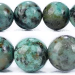 african turquoise bracelet for women natural green stone bead detail
