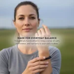 black obsidian bracelet for women daily wear grounding energy bracelet