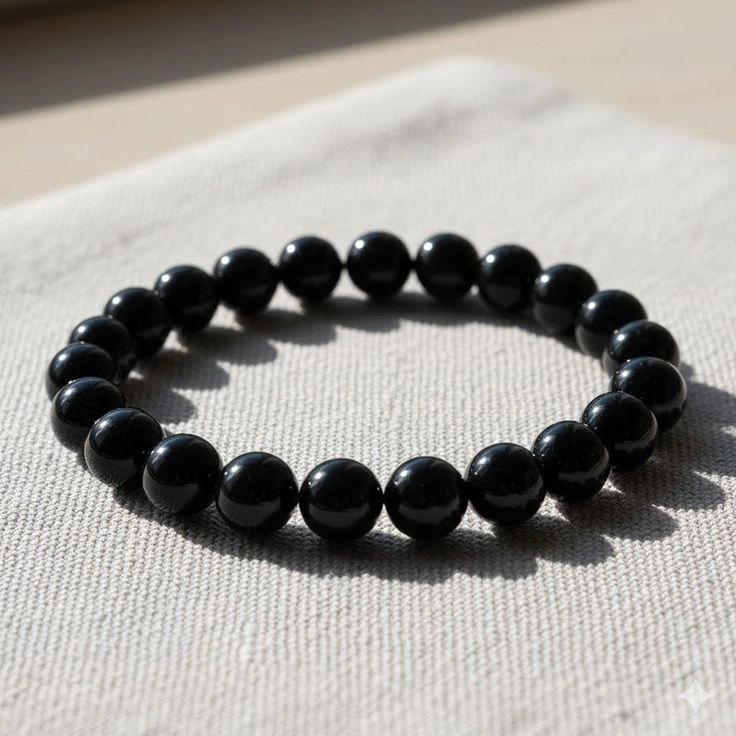 crystal bracelets for anxiety black tourmaline bracelet for grounding and protection