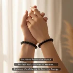 black tourmaline bracelet for women couple wearing crystal bracelets gift idea