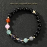 cancer crystal bracelet zodiac bead bracelet design