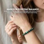 chrysocolla crystal bracelet for women everyday balance calm style