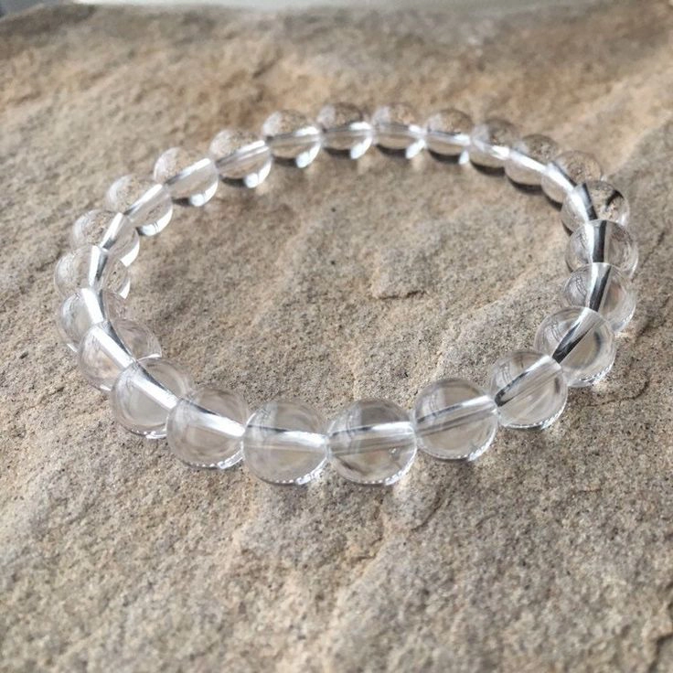 crystal bracelets for anxiety clear quartz bracelet for emotional balance and clarity