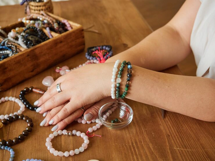best crystals to wear daily multiple crystal bracelets for everyday use