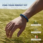 hawk eye stone bracelet for women worn on wrist outdoor natural light