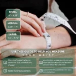 natural green lace agate bracelet for women wrist size guide measurement