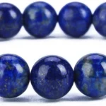 natural lapis lazuli bracelet for women 8mm beads close up