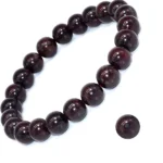 bloodstone bead bracelet size 7.5 inch outer 6.3 inch inner