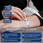 blue dumortierite bracelet for women size chart wrist measurement