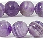 dogtooth amethyst bracelet for women close up bead texture