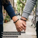 golden obsidian bracelet for women worn by couple as matching bracelets