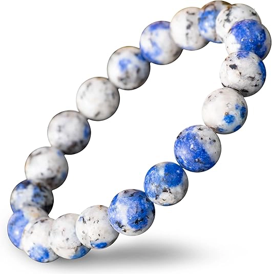 k2 crystal bracelet for meditation 8mm natural stone bead bracelet