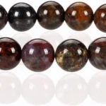 natural pietersite bracelet for women with blue brown gemstone beads